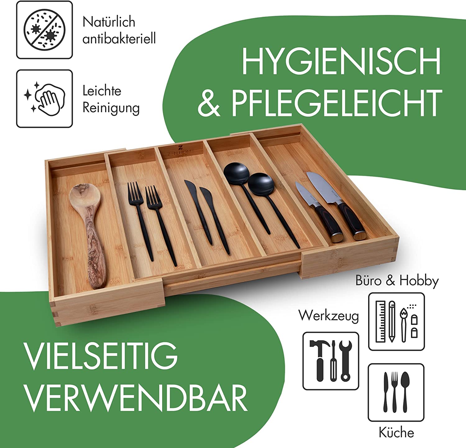 Besteckkasten 5er B-Ware – Bild 3